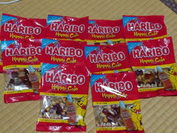 HARIBO ハッピーコーラ 10袋 まとめ売り