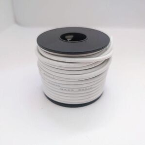 シリコーン樹脂電線 シリコンワイヤー 14AWG ホワイトスプール 長さ15m