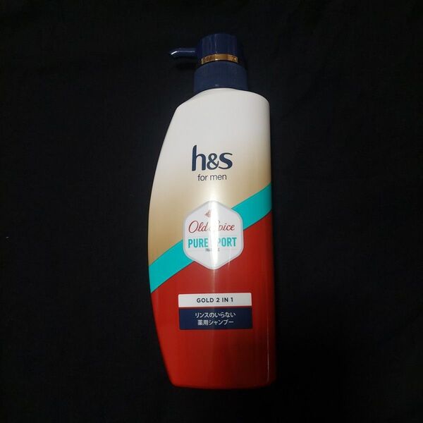 h&s オールドスパイス ピュアスポーツの香り リンスのいらない薬用シャンプー