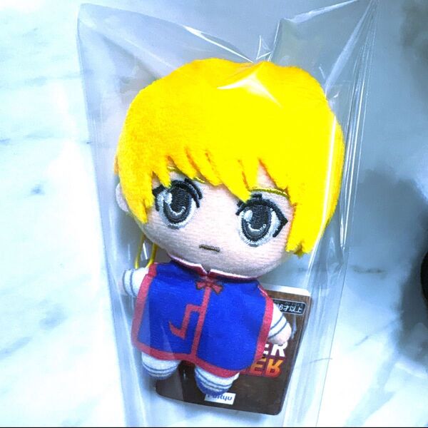 希少 HUNTER HUNTER クラピカ ぬいぐるみ マスコット タグ付き新品
