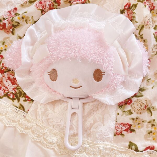 18.マイメロディー サンリオ マイメロ ウエディング ミラー 手鏡