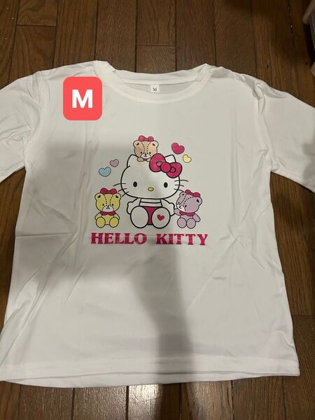 サンリオ ハローキティ ホワイトTシャツ Mサイズ