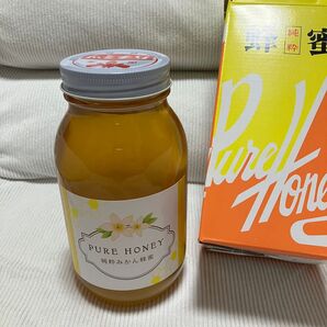 和歌山県産 純粋はちみつ みかん蜂蜜 1.2kg PURE HONEY 1200g みかんはちみつ