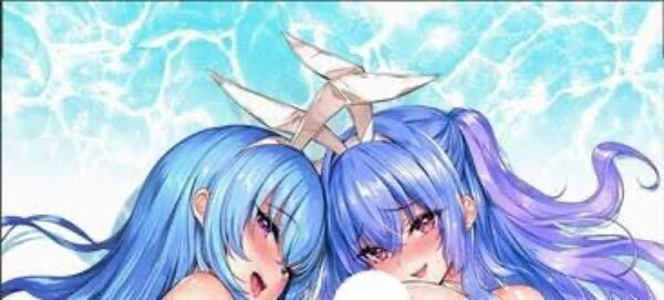 LABI PINKBLUE バニー 準等身大タペストリー 赤木リオ C104 コミケ104 みるくふぁくとりー みるふぁく