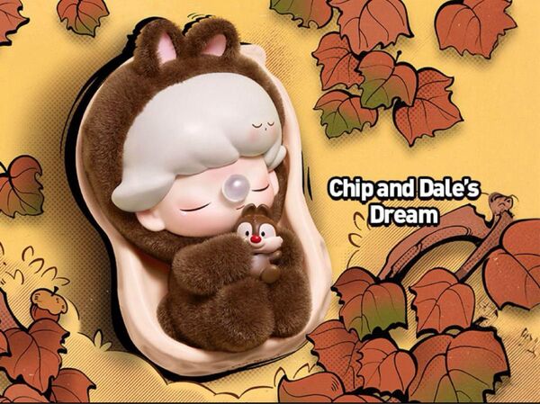新品未開封DIMOO WORLD DISNEY チップ デール Chip and Dale's Dream