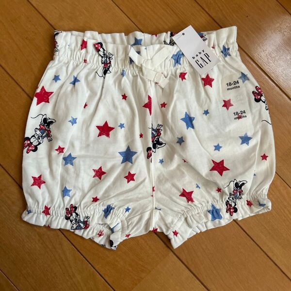 baby GAP ショートパンツ 白 ミニー ディズニー ベビー服