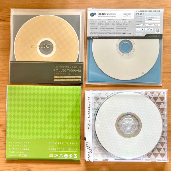 ELECTROCUTICA エレクトロキューティカ CD 4枚セット