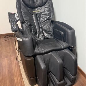 フジ医療器 マッサージチェア 家庭用 ブラック リラックスソリューション SKS-6600 マッサージ機 ヒーター付き