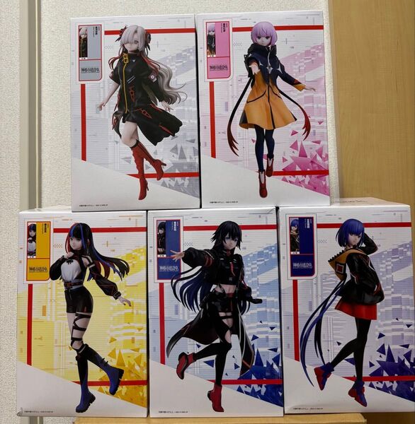 【箱あり】ROUND1限定 神椿市建設中。 elcoco1/7スケールフィギュア 5個コンプリートセット