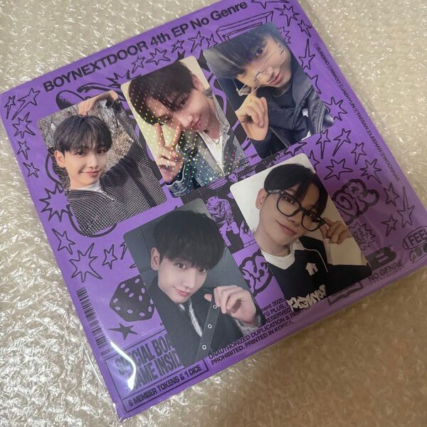 匿名配送 BOYNEXTDOOR NO GENRE Board Game ver. アルバム トレカ コンプ ジェヒョン ①