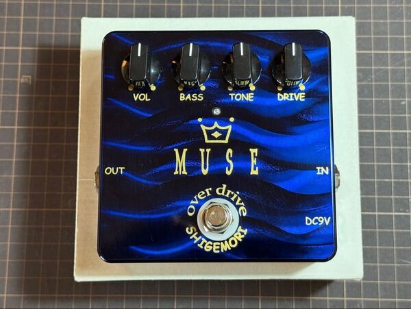 【限定品】SHIGEMORI MUSE Mysterious Blue Sapphire エフェクター オーバードライブ