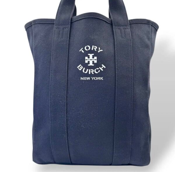 トリーバーチ トートバッグ キャンバス アイボリー ノベルティ TORY BURCH 非売品 大容量 レア
