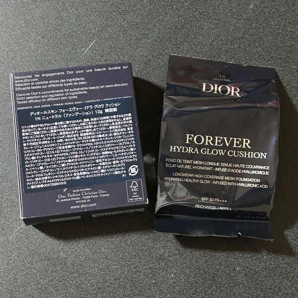 Dior フォーエヴァー グロウ クッション1Nニュートラル ファンデ