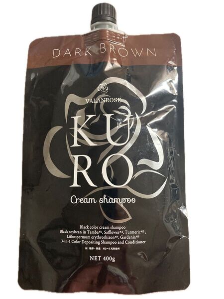 VALANROSE バランローズ クリームシャンプー ダークブラウン