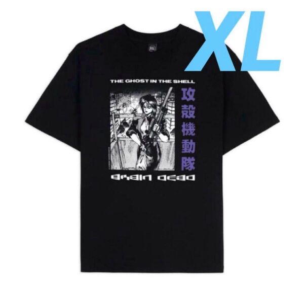 ブレインデッドBRAIN DEAD攻殻機動隊 士郎正宗の世界展 Tシャツ XL