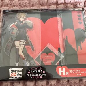 タイトーくじ SAKURASUBCULTURE 背景パーツ付きクリアスタンド MEIKO