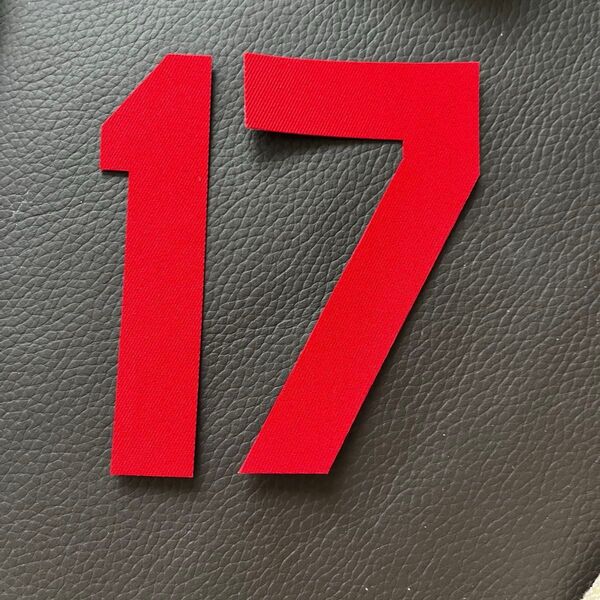 MLB ドジャース 胸番号 2025 大谷翔平 #17 ナンバー パッチ ワッペン 日本開幕戦 東京