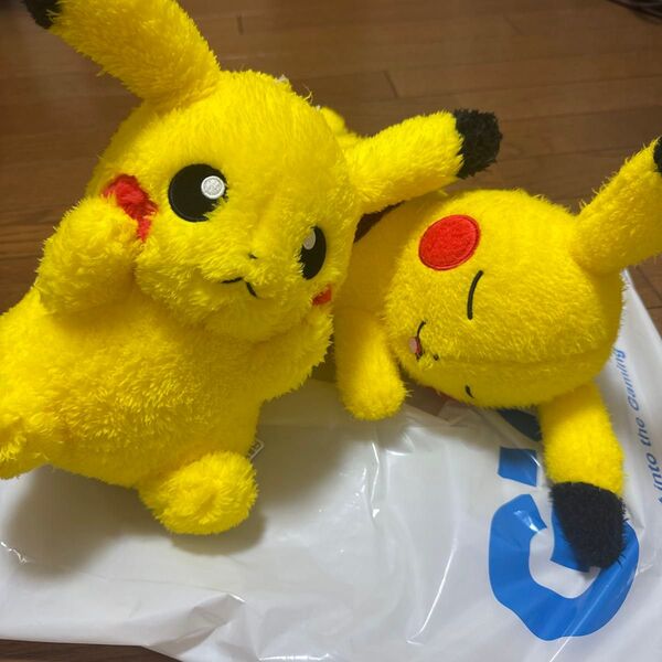 タグ付き ポケモン ピカチュウ プライズ でっかいぬいぐるみ