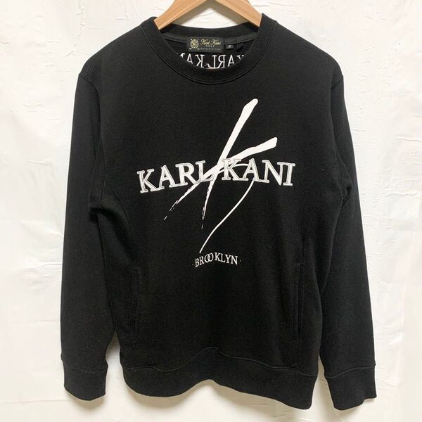 Karl Kani GOLF カールカナイ ゴルフ スウェット トレーナー Mサイズ ブラック