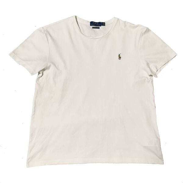 POLO Ralph Lauren ポロラルフローレン ワンポイント クルーネック Tシャツ L