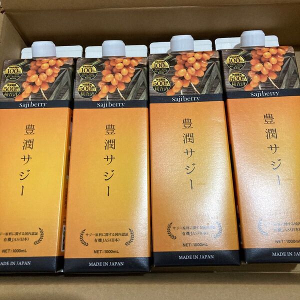 フィネス豊潤サジー1000ml×4本