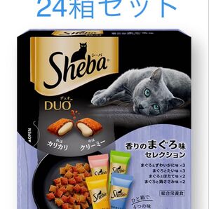 シーバ (Sheba) デュオ キャットフード 香りのまぐろ味セレクション 200gx24箱セット