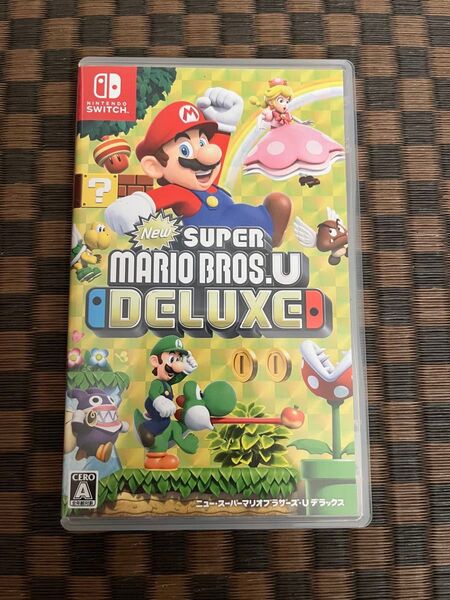 美品!ニンテンドーSwitch スーパーマリオブラザーズU DELUXE