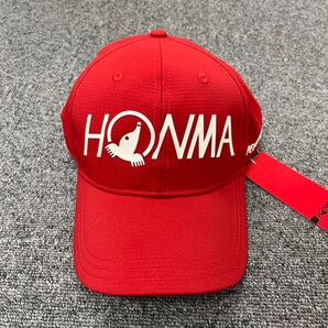 キャップ 本間ゴルフ HONMA ゴルフキャップ 赤