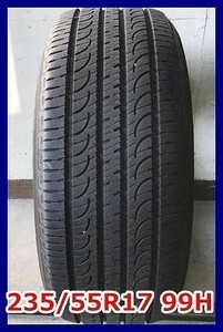 ★2012年製 235/55R17 99H YOKOHAMA GEOLAN DAR SUV 中古 夏タイヤ1本 17インチ★