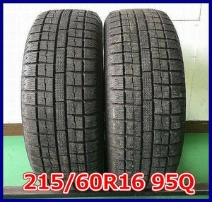 ★2014年製 215/60R16 95Q トーヨー GARIT G5 中古 スタッドレス 2本 16インチ★