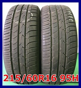 ★2017年製 215/60R16 95H TOYO TRANPATH mpZ 中古 夏タイヤ 2本 16インチ★