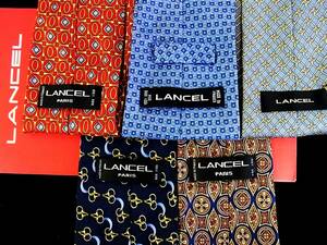 * stock disposal sale *5 pcs set *N5448* Lancel. necktie *