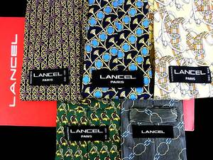 * stock disposal sale *5 pcs set *N5450* Lancel. necktie *