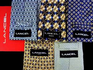 * stock disposal sale *5 pcs set *N5454* Lancel. necktie *
