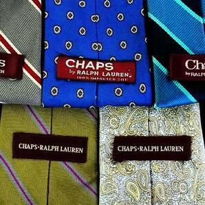 ●在庫処分セール●５本セット●№5462●ラルフローレン【CHAPS】ネクタイ●の画像1