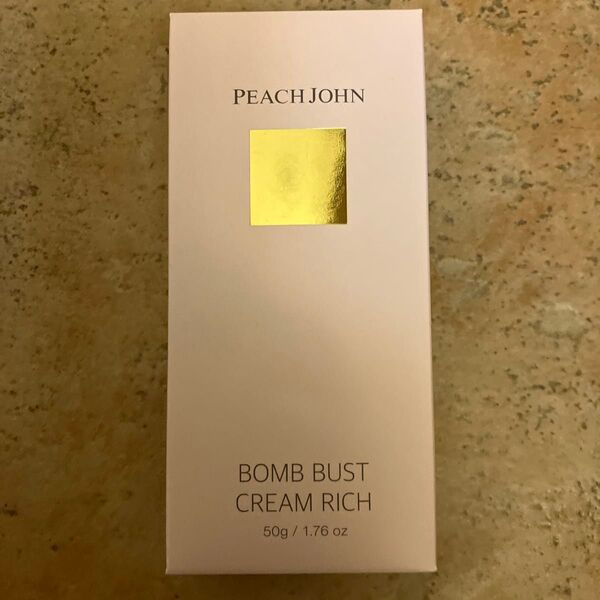 PEACH JOHN BOMB BUST CREAM RICH バストケアクリーム 新品未開封