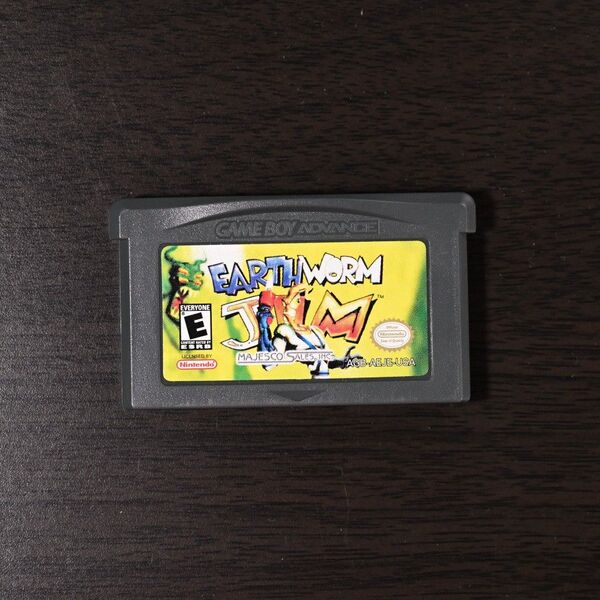海外GBA アースワームジム EARTHWORM JIM ソフトのみ