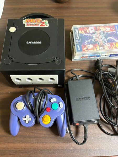 動作確認済もジャンク扱いで。ゲームキューブ一式 要説明確認