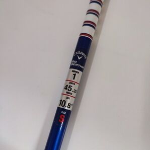 Callaway BIG BERTHA シャフト 1 45.25インチ 10.5° Sフレックス