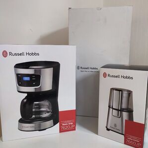 Russell Hobbs コーヒーメーカー&ミル 2点セット 未使用