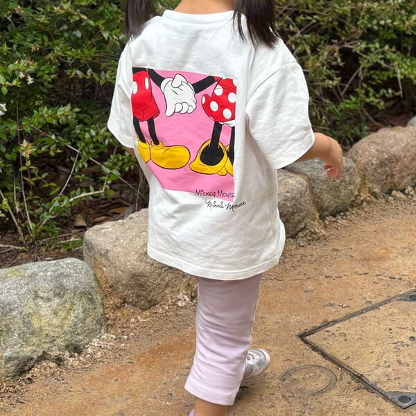 tシャツ 親子お揃い ディズニー サングラス Tシャツ 0290K キッズ 子供服 男の子 女の子