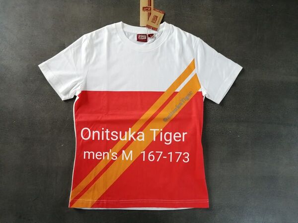 Onitsuka Tiger オニツカタイガー 半袖Tシャツ メンズM ①