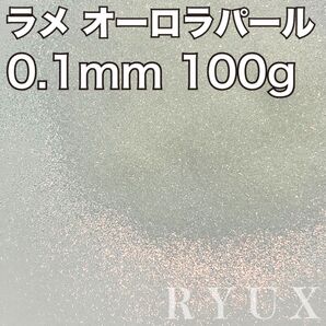 大容量!ラメ グリッター オーロラパール0.1mm 100g 塗装 フレーク