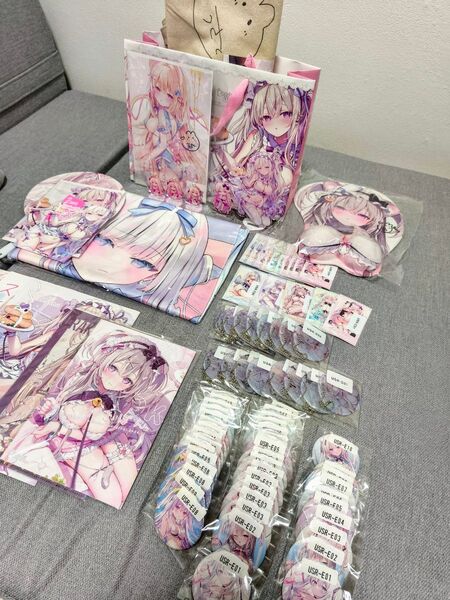 【バラ売り不可】飴乃うさり既刊+グッズセット+特典品