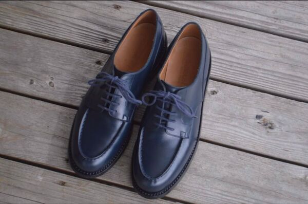 極美品 J.M.WESTON 641 GOLF 6.5C ネイビー