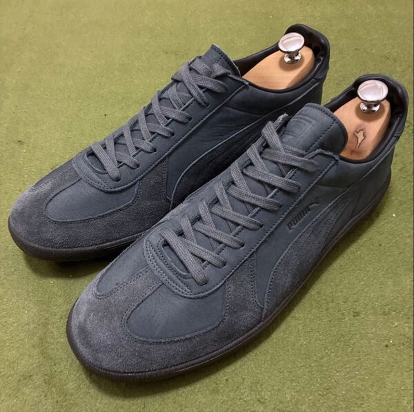 《新品》PUMAプーマARMY TRAINER ADAM ET ROPE' HOMME別注29.0グレー本革靴24200円箱付