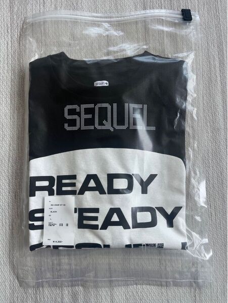 新品 定価14300円 シークエル SEQUEL Tシャツ SIZE L