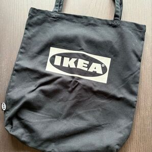 IKEA トートバッグ EFTERTRDA エフテルトレーダ ブラック イケア
