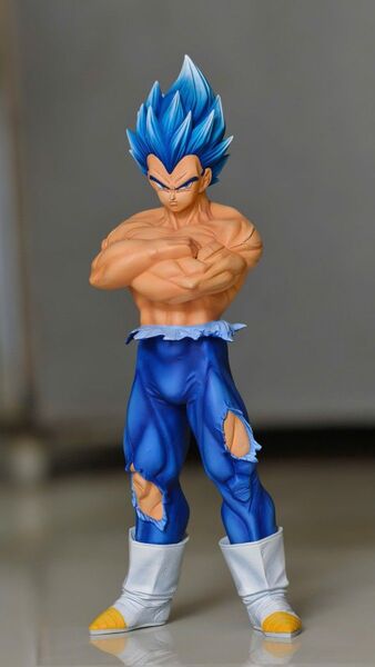 ドラゴンボールベジータブルーフィギュア改造リペイント