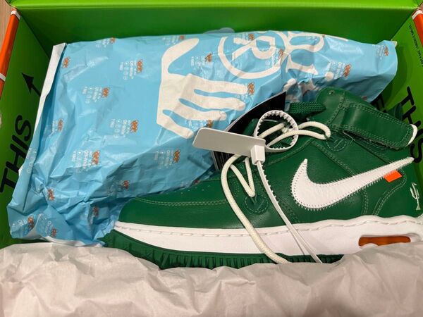27.5 Off-White Nike Air Force 1 Mid SP LTHR